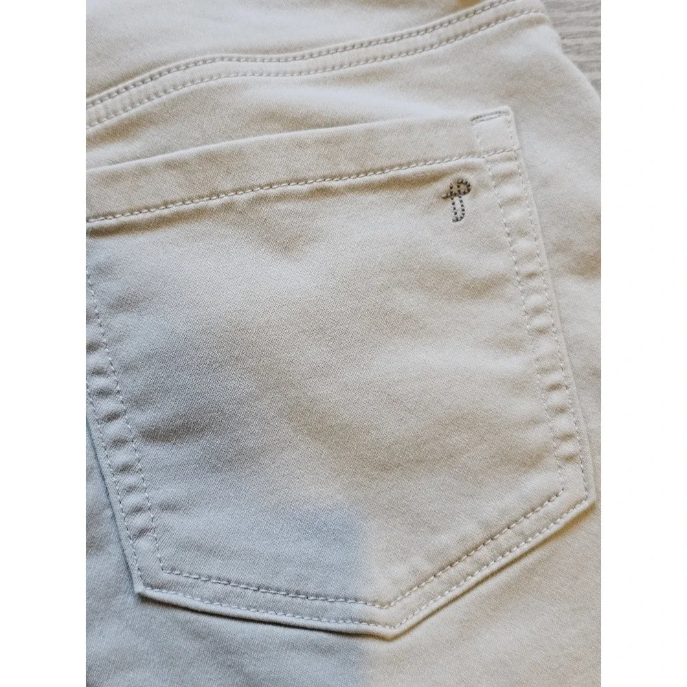 The Perfect Jean NYC Pants Mens 36x30 Denkhaki Light Khaki Slim Stretch Comfort